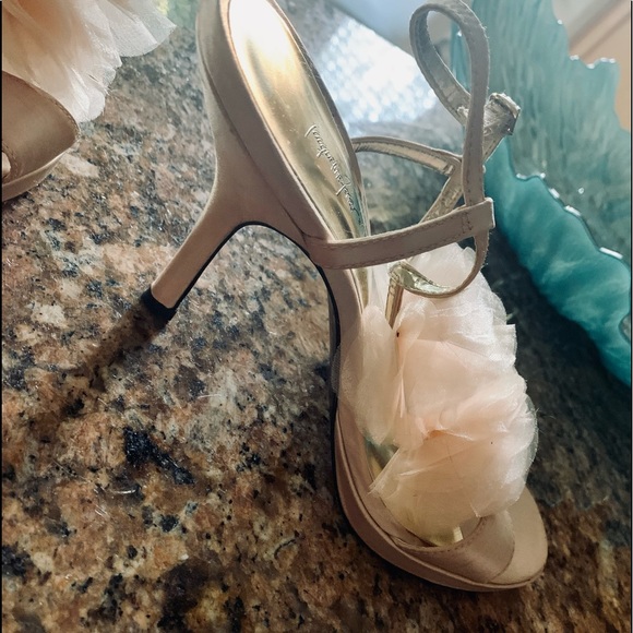 Jacqueline ferrar Satin high heel sandals - Picture 4 of 7